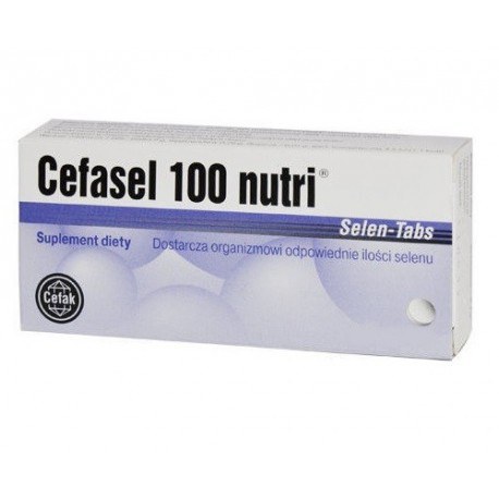 Cefasel® 100 nutri Selen - 60 tabletek